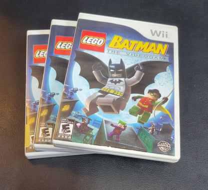 LEGO Batman: The Video Game – Nintendo Wii CIB – RE-SEALED + Like New