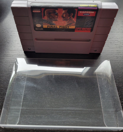 Authentic FINAL FIGHT - SNES - Super Nintendo Ent. System NTSC Cartridge + Protector