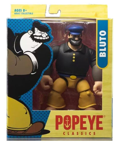 POPEYE Classics 1:12 Scale Action Figure Sealed Box Set Of 4 Olive Oyl Castor Oyl Bluto & Popeye! Age 8 + Adult Collectible Great Quality