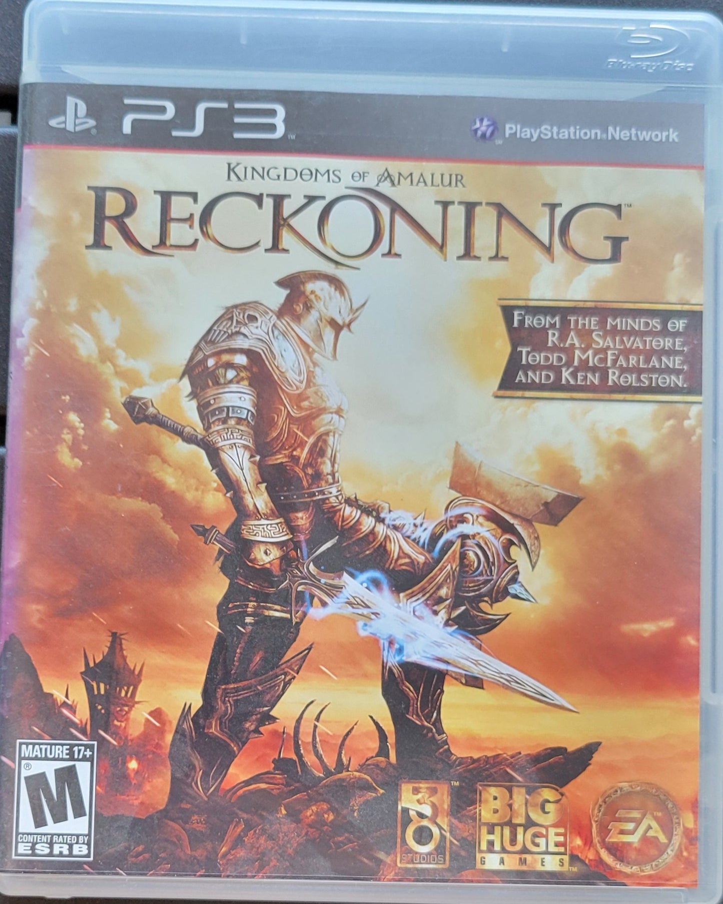 Kingdoms Of Amalur: RECKONING - 2010 Sony PlayStation 3 PS3 CIB Pre-Owned Great Shape Tested & Working