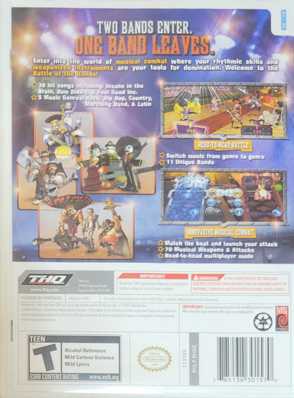 Battle of the Bands – 2008 Nintendo Wii CIB Re-Sealed Like New