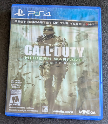 Call of Duty: Modern Warfare Remastered - Best Remaster of the Year Edition (2016) - PlayStation 4 (PS4) | RE-Sealed