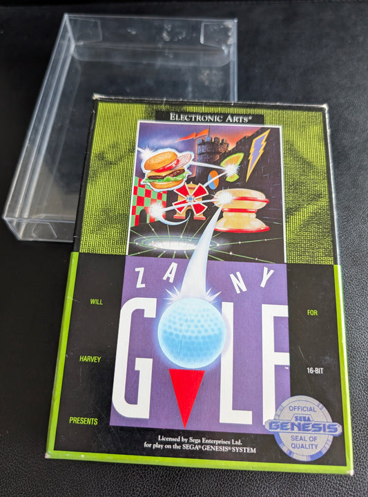 Zany Golf - Boxed CIB (Sega Genesis) | 1991 | Sports / Mini Golf