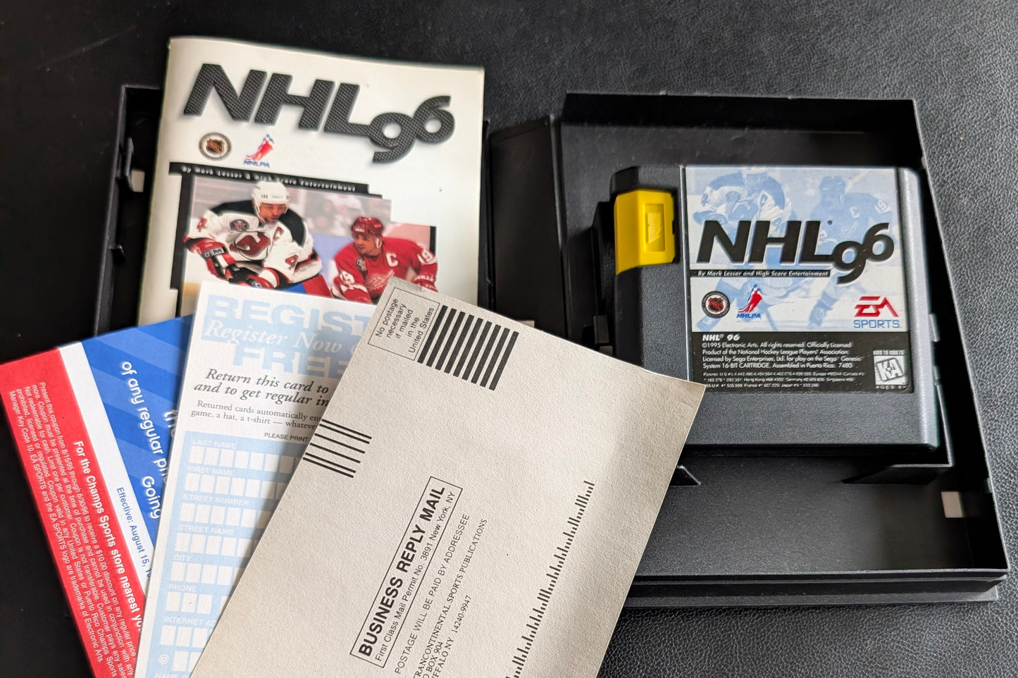 NHL '96 - Boxed CIB (Sega Genesis) | 1995 | Sports / Hockey