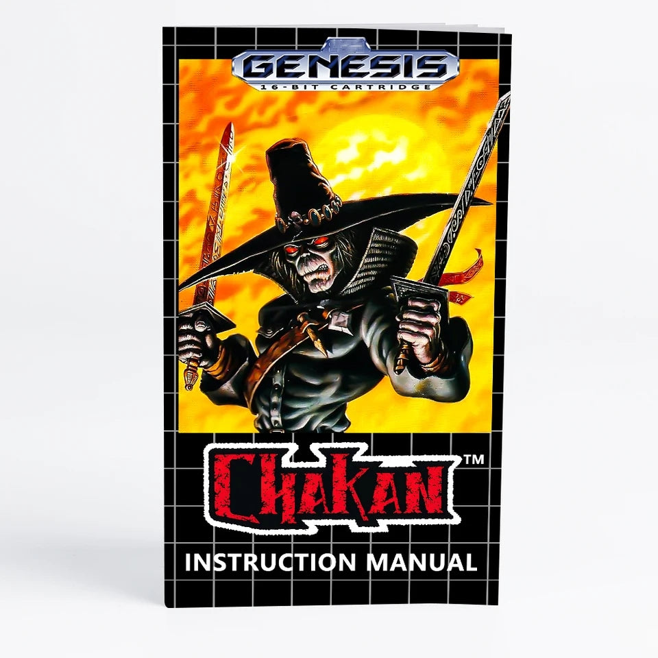 CHAKAN - Boxed (Sega Genesis Cartridge) | 1990 | Action Platformer