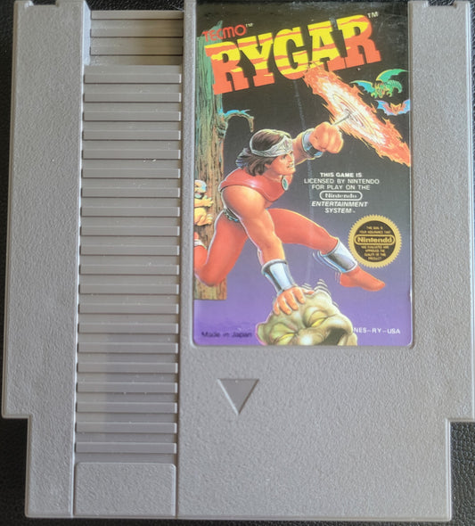 Rygar - NES (1985 Nintendo Entertainment System) GREAT SHAPE