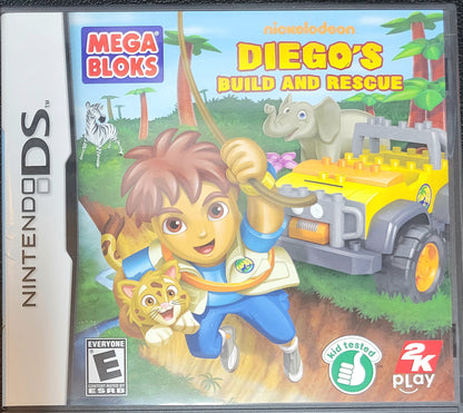 Diego's Build & Rescue NEW - Nintendo DS (2008) - Sealed!