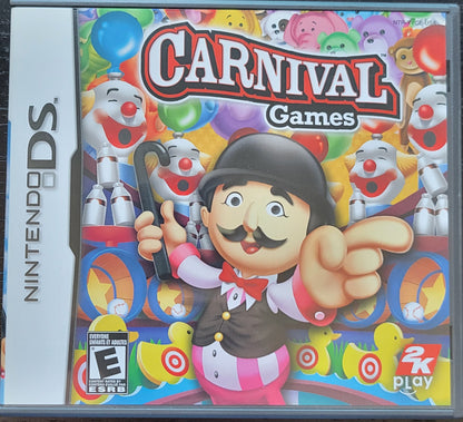 Carnival Games - Nintendo DS - Handheld Console NTSC Cartridge Only Tested & Working