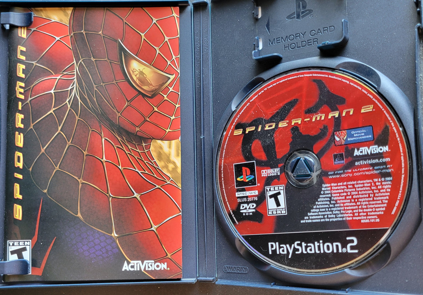 SPIDERMAN 2 - Sony PlayStation 2 PS2 CIB Pre-Owned Great Shape! Tested & Working