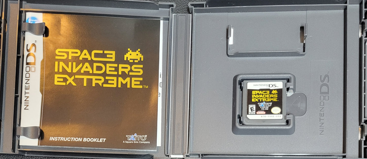 Authentic Space Invaders Extreme - CIB Nintendo DS (2008) - MINT