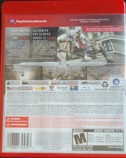 Assassin’s Creed 2 Greatest Hits – Sony PlayStation 3 (PS3) | Pre-Owned, Tested & in Great Condition
