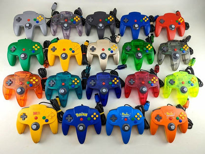 Nintendo 64 (N64) OEM Controller (NUS-005) | Multiple Colors | Genuine Nintendo | Tested & Working