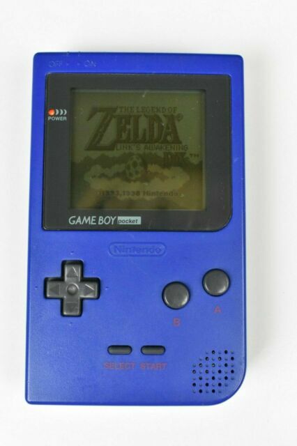 Nintendo Game Boy Pocket Console (Blue) | Genuine Nintendo | Tested & Working