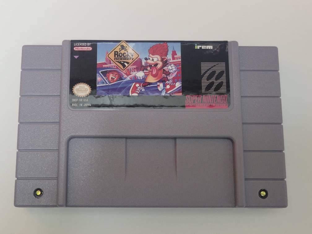 Rocky Rodent - SNES - Super Nintendo Ent. System NTSC/PAL Cartridge