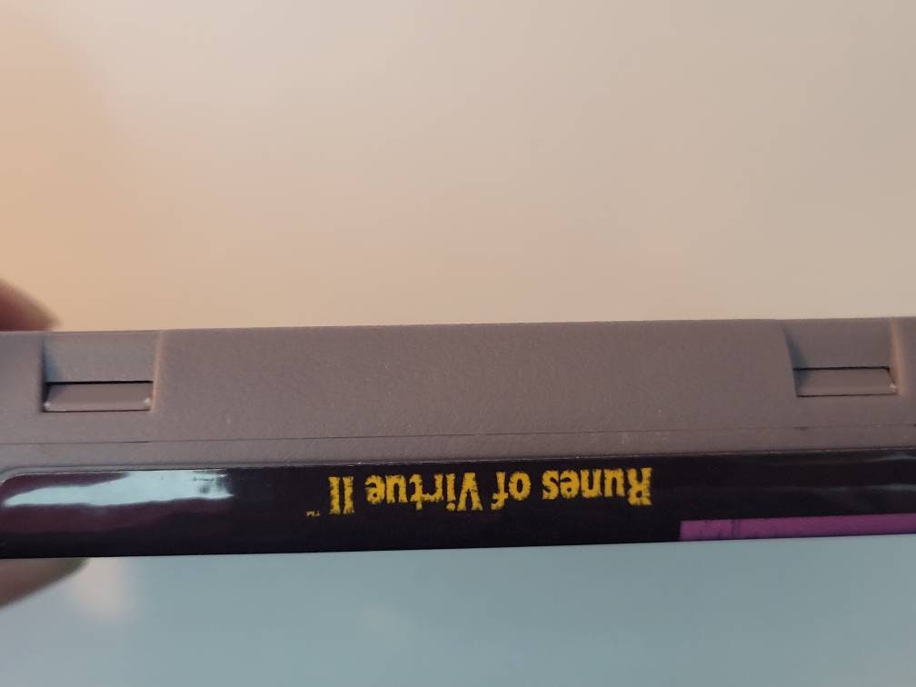 Ultima Ruins Of Virtue 2 - SNES - Super Nintendo Ent. System NTSC/PAL Cartridge