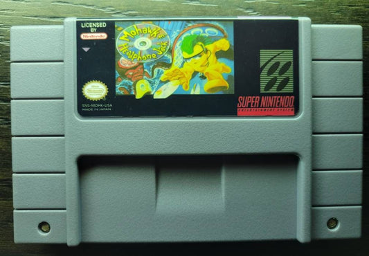 Mohawks Headphone Jack - SNES - Super Nintendo Ent. System NTSC Cartridge