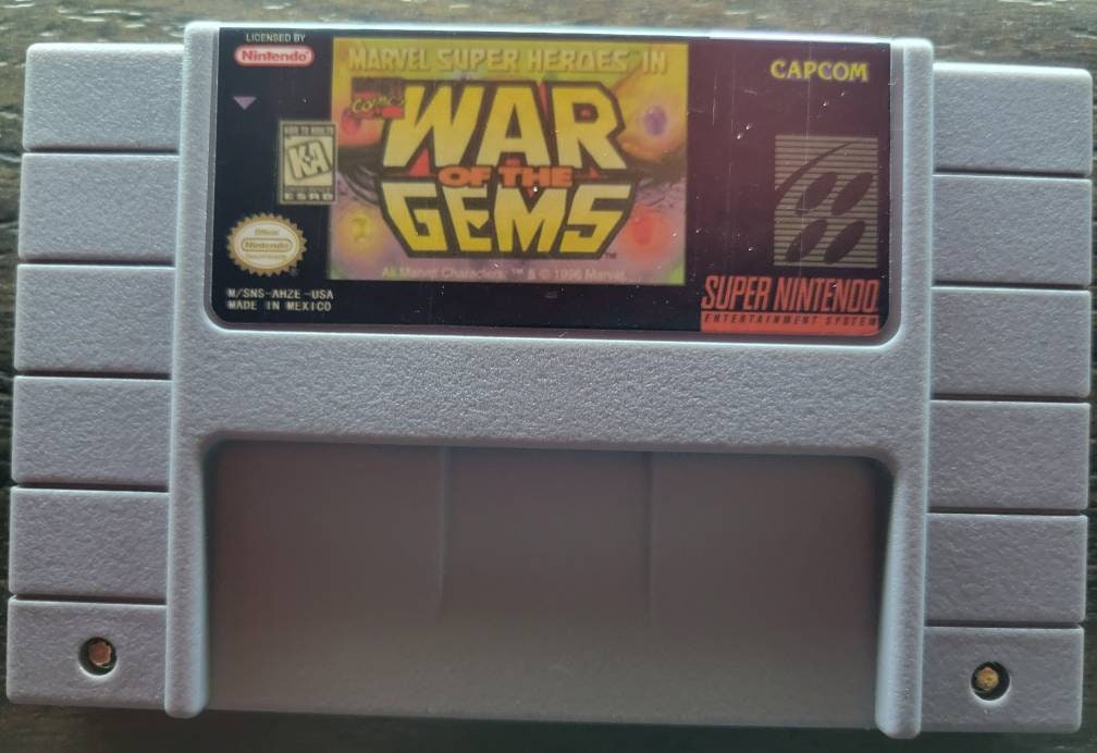 Original War Of The Gems - SNES - Super Nintendo Ent. System NTSC/PAL Cartridge