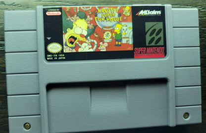 New Krustys Super Fun House - SNES - Super Nintendo Ent. System NTSC Cartridge