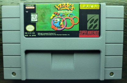 New Izzys Quest For The Olympic Rings -! SNES - Super Nintendo Ent. System NTSC/PAL Cartridge