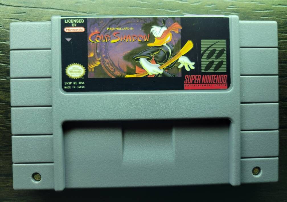 Maui Mallard In Cold Shadow SNES - Super Nintendo Ent. System NTSC/PAL Cartridge