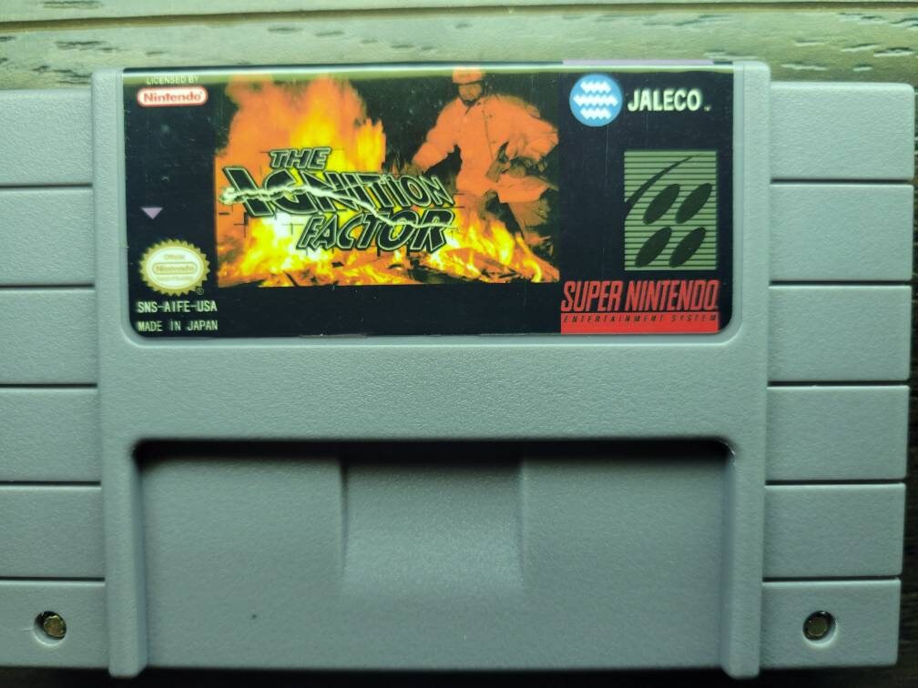 The Ignition Factor - SNES - Super Nintendo Ent. System NTSC/PAL Cartridge