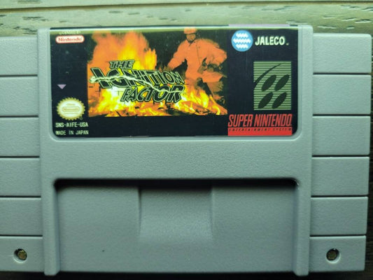 The Ignition Factor - SNES - Super Nintendo Ent. System NTSC/PAL Cartridge