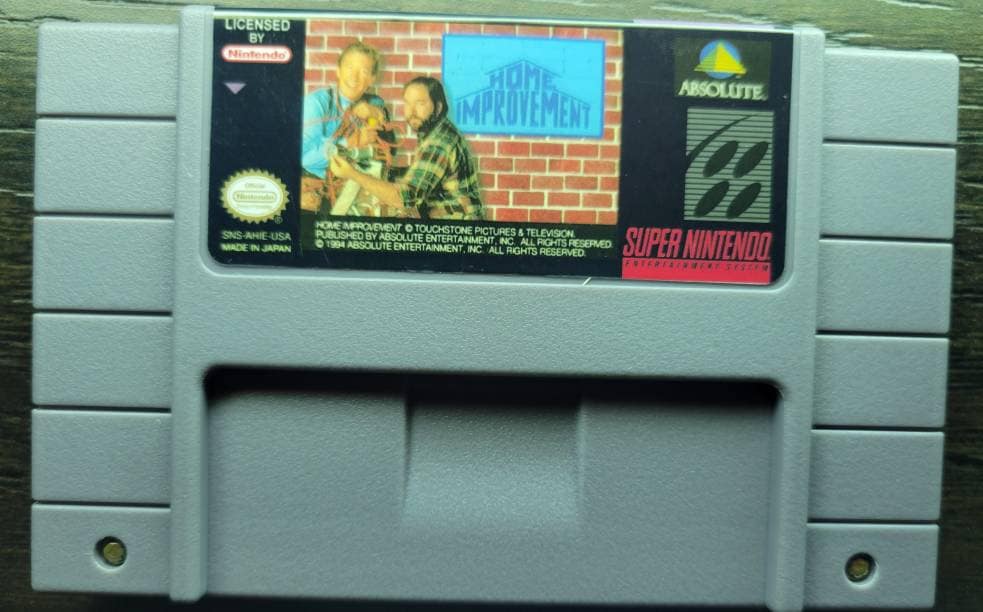 Home Improvement SNES Super Nintendo Ent. System 1990 Best Quality Rep
