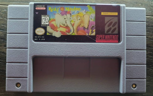 Packy And Marlon - SNES - Super Nintendo Ent. System NTSC Cartridge