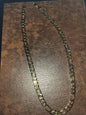 14k Gold Filled Figaro Necklace 12 MM THICK 99 GRAM Best Quality