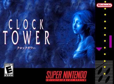 Clock Tower (Nintendo SNES) (1995) | Survival Horror Adventure Game Cartridge