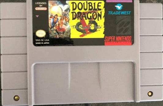 Double Dragon V The Shadow Falls - SNES - Super Nintendo Ent. System NTSC/PAL Cartridge