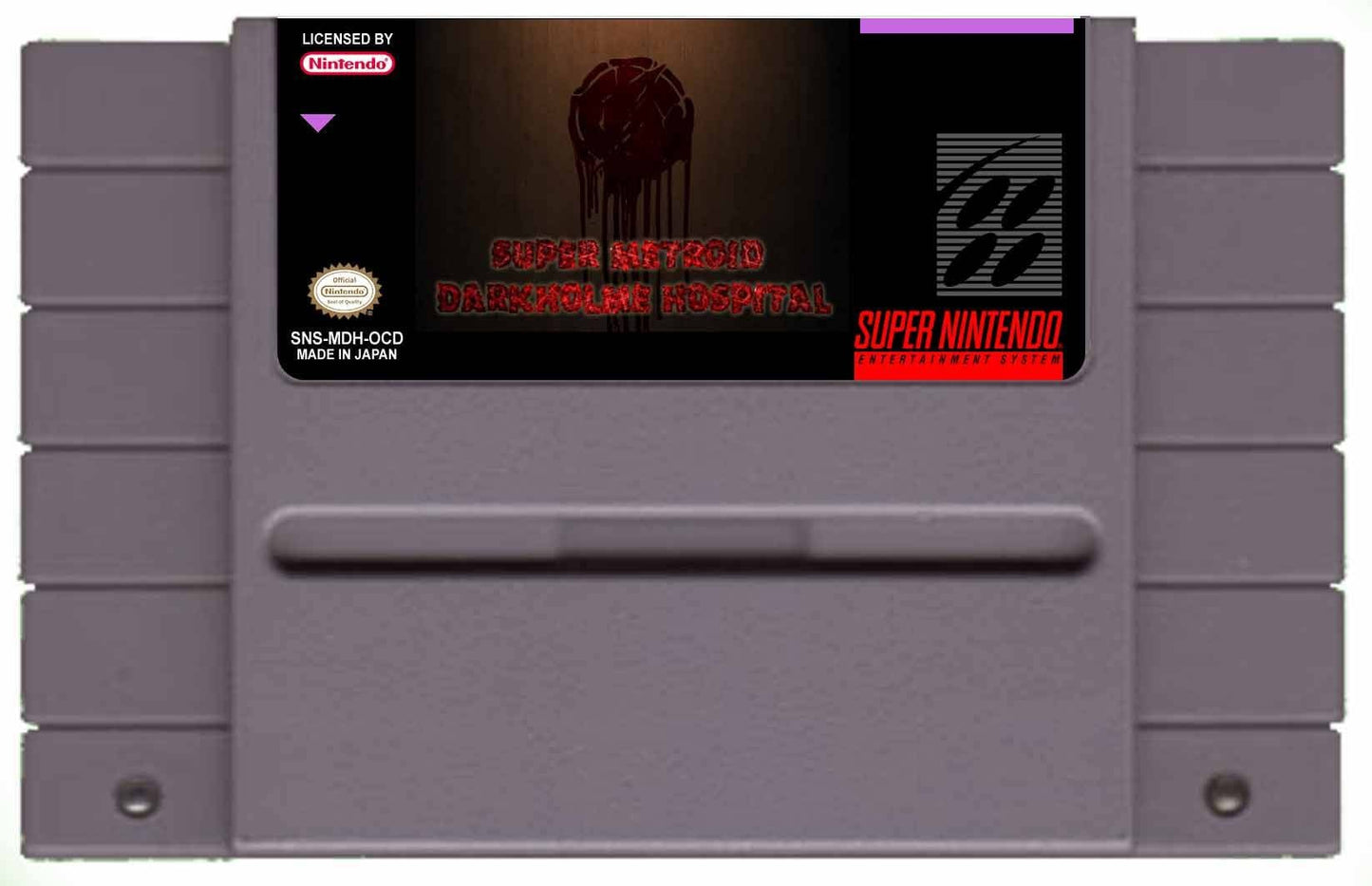 Darkholm Hospital - SNES - Super Nintendo Ent. System 2012 NTSC/PAL Cartridge