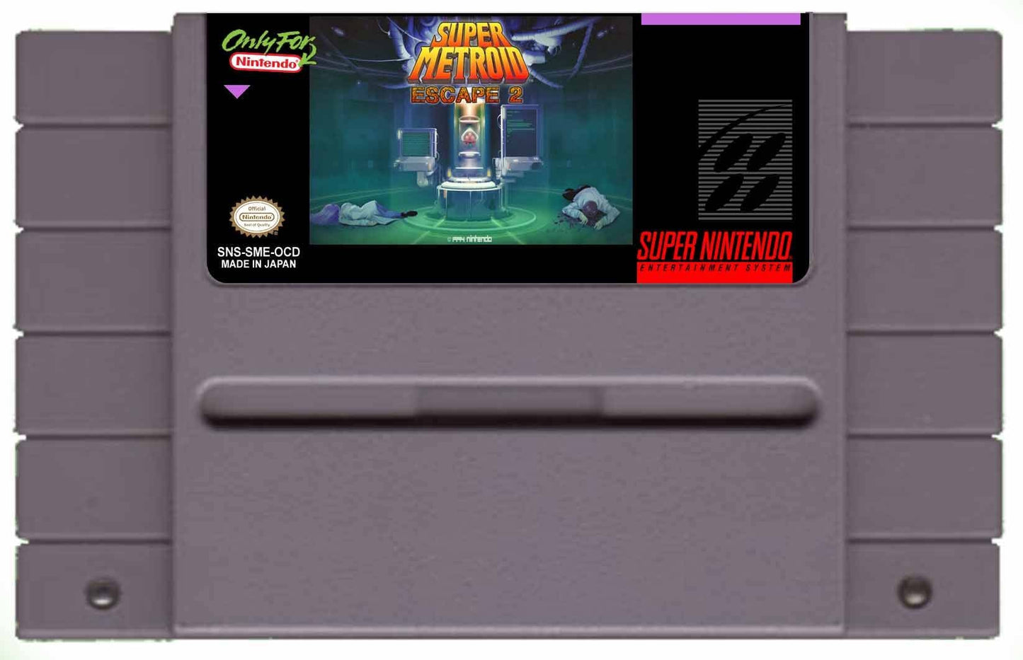 Escape 2 - SNES - Super Nintendo Ent. System 2014 NTSC/PAL Cartridge