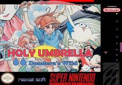 Holy Umbrella Dondera's Wild - SNES - Super Nintendo Ent. System 1995 NTSC/PAL Cartridge