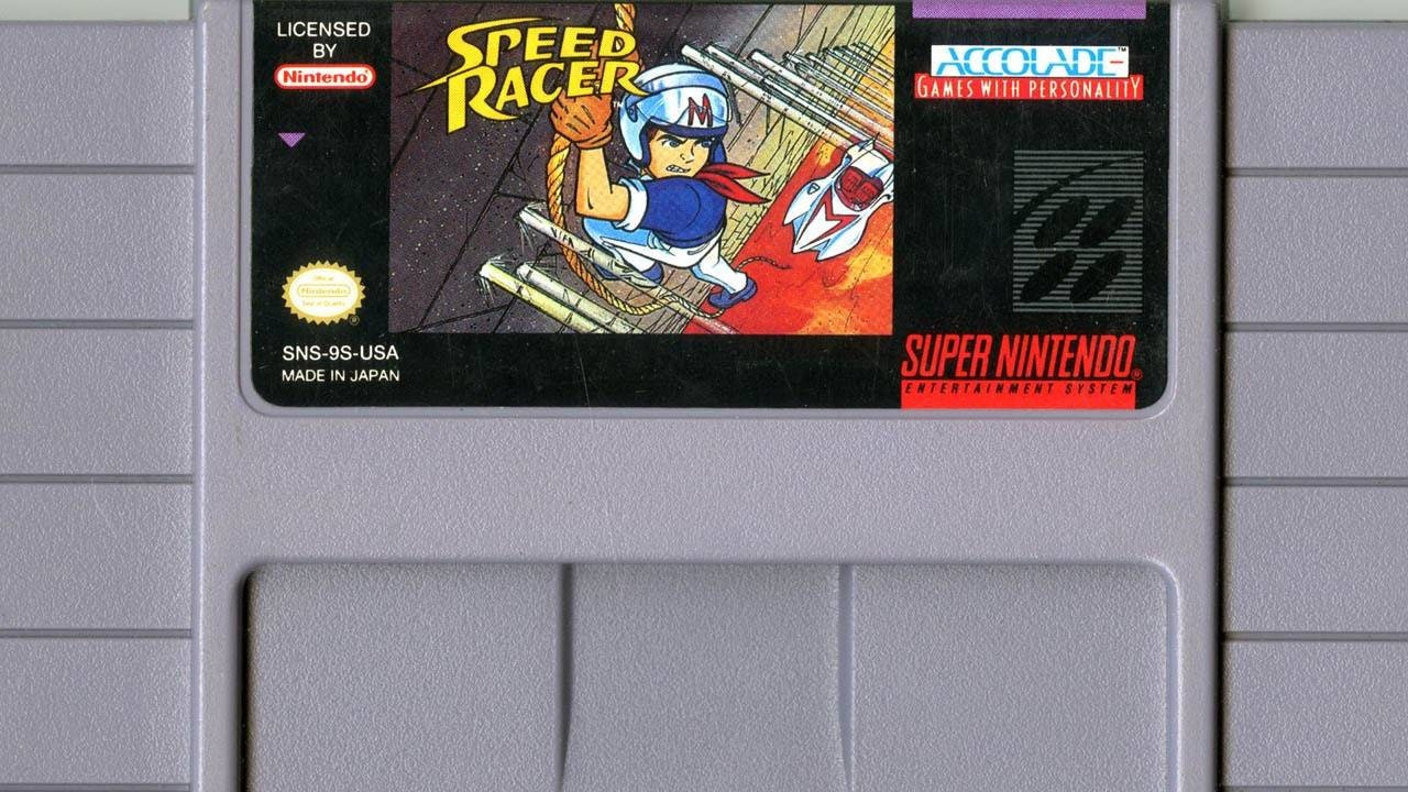 Speed Racer - SNES - Super Nintendo Ent. System 1994 NTSC/PAL Cartridge