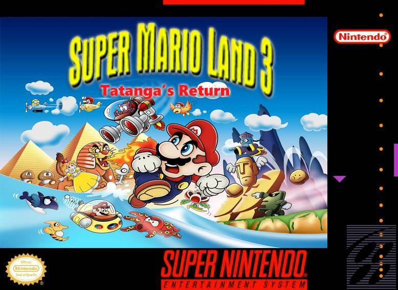 Super Mario Land 3 - SNES - Super Nintendo Ent. System 2016 NTSC/PAL Cartridge