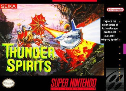 Thunder Spirits - SNES - Super Nintendo Ent. System 1991 NTSC/PAL Cartridge