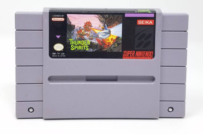Thunder Spirits - SNES - Super Nintendo Ent. System 1991 NTSC/PAL Cartridge