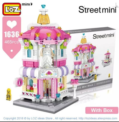 Loz Street Mini Building Blocks Collect Them All & Build - Design Your Own City! Great Christmas Gifts Amazing Value