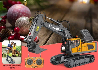 R.C. Remote Controlled HEAVY DUTY Excavator! Bulldozer! Dump Truck! Construction Vehicle Fully Operational Equipment Great Quality A++