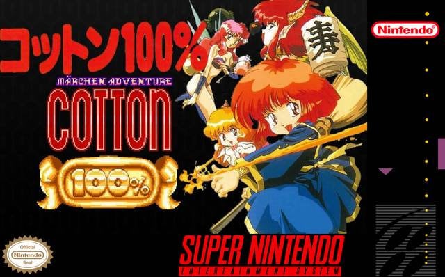 Cotton Marchen Adventure Anime - SNES - Super Nintendo Ent. System NTSC/PAL Cartridge