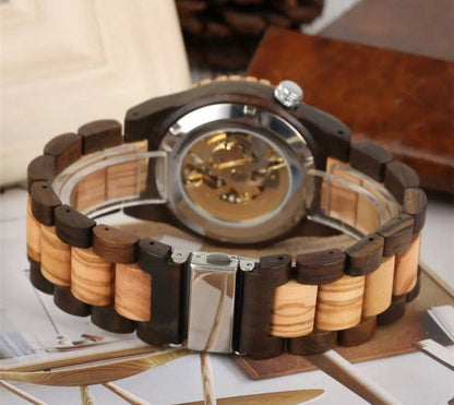 2022 Hand Carved Natural Bamboo Watch Inexpensive Watch Every Purchase Plants A Tree! Made From 100 Percent Renewable Forest Best Quality