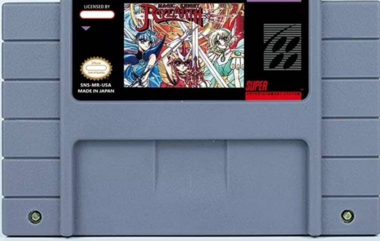 Magic Knight Rayearth - SNES - Super Nintendo Ent. System 1995 NTSC/PAL Cartridge