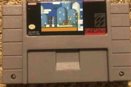 KAIZO Mario World 1 2 & 3 - SNES - Super Nintendo Ent. System NTSC/PAL Cartridge