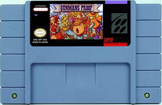 Ganpuru: Gunman's Proof - SNES - Super Nintendo Ent. System 1997 NTSC/PAL Cartridge