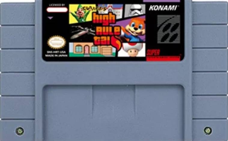 Conker's High Rule Tail - SNES - Super Nintendo Ent. System 2021 NTSC/PAL Cartridge