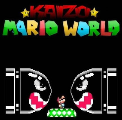 KAIZO Mario World 1 2 & 3 - SNES - Super Nintendo Ent. System NTSC/PAL Cartridge