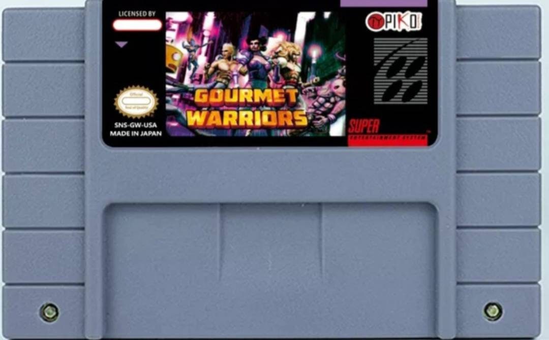 Gourmet Warriors - SNES - Super Nintendo Ent. System NTSC/PAL Cartridge