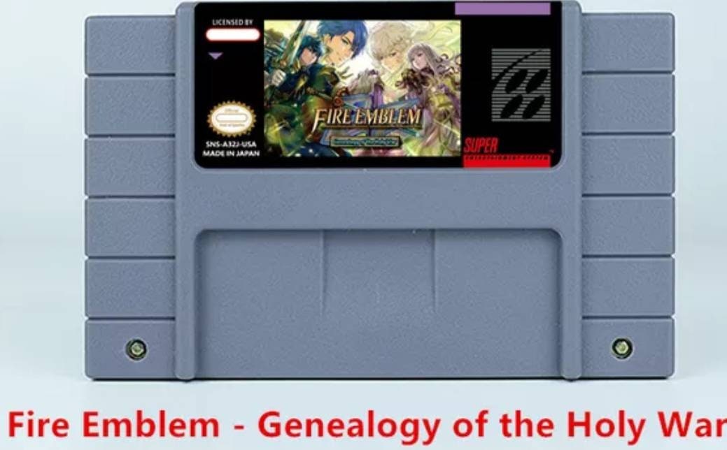 Fire Emblem 1 2 & 3 SNES Nintendo Ent. System 94 96 99