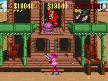 SUNSET RIDERS (Nintendo SNES) (1993) | Wild West Run & Gun Action Game Cartridge
